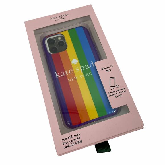 NEW Kate Spade Rainbow iPhone 11 Pro Case Pride Month - Picture 2 of 4